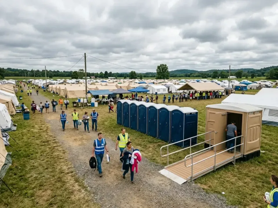 disaster-relief-camp-restrooms-010 — frequently asked questions, Dumpster & Portable Bathrooms Rental in North Shore, VA